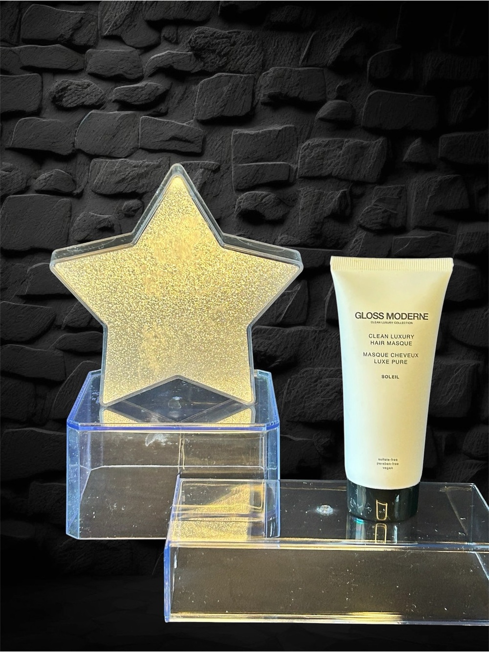 New and Authentic GLOSS MODERNE Clean Luxury Hair Masque - Soleil